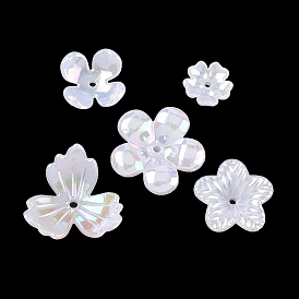 Покрытие непрозрачный акриловый имитация ракушки колпачок, цветок