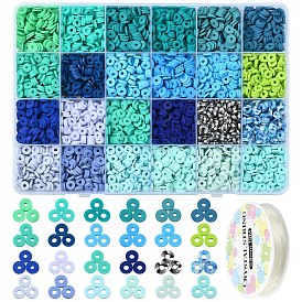 Зимняя тематика своими руками полимерная глина дисковые браслеты с бусинами наборы для изготовления