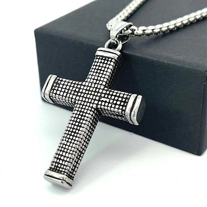 304 Винтажные подвески-кресты из нержавеющей стали для мужчин