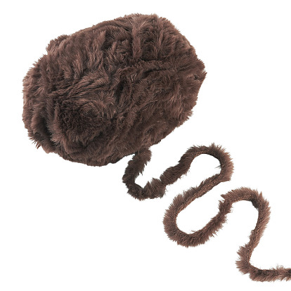 Полиэфирная пряжа, имитация меха норковая шерсть, для вязания мягкого шарфа своими руками