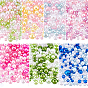 7 sacs 7 perles en plastique ABS de style, perles de culture de imitation , ronde