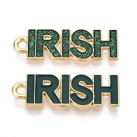 Подвески из ирландского сплава с эмалью, ирландские чары, золотые