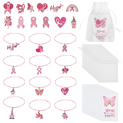 48комплекты из полиэфирных и эмалевых браслетов и брошей из сплава, разнообразные