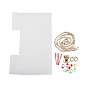 DIY Rectangle Plastic Knitting Crochet Bag Making Kits, Handmade Crossbody Bags