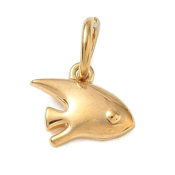 304 Stainless Steel Charms, Fish Charms