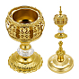 Brûleurs d'encens en fer, porte-encens, bureau à domicile salon de thé fournitures bouddhistes zen