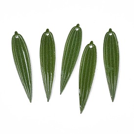 Plastic Pendants, Leaf