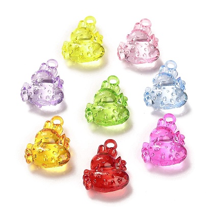 Transparent Acrylic Pendants, Rabbit