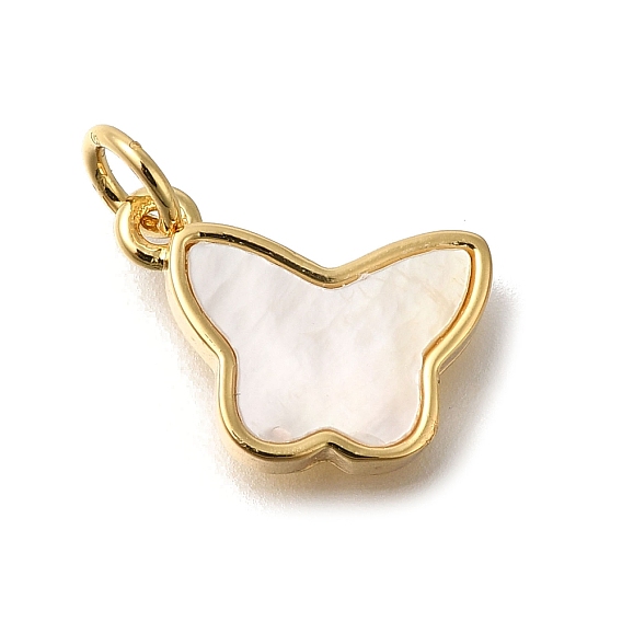 Подвески латунный корпус, бабочки прелести, с целью перехода в кольце