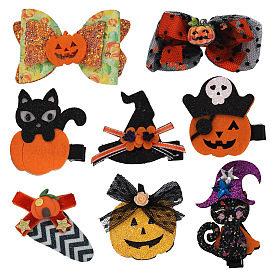 Spooky Halloween Party Hair Barrettes Hair Accessories