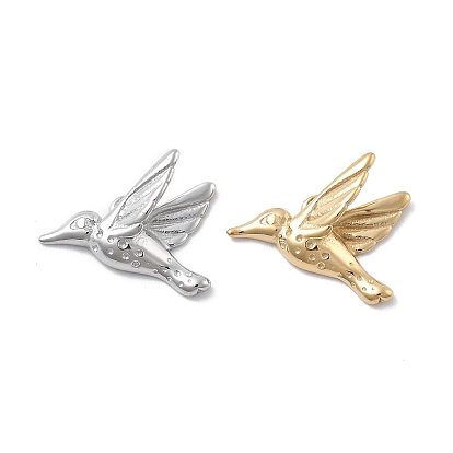 304 подвески из нержавеющей стали, очарование птицы, ионное покрытие (ip)