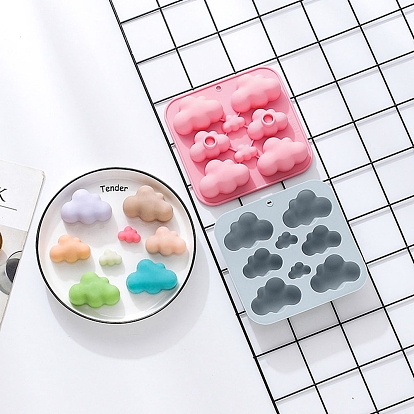 Moules en silicone de qualité alimentaire, moules de résine, pour la résine UV, fabrication de bijoux en résine époxy, nuage