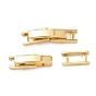 SHEGRACE Brass Watch Band Clasps, Cadmium Free & Lead Free & Nickel Free, Rectangle