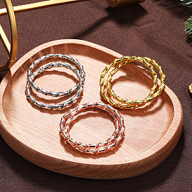 Simple Nordic Irregular High-end Restaurant Napkin Ring Western Napkin Mouth Cloth Ring Simple Meal Buckle Meal Ring