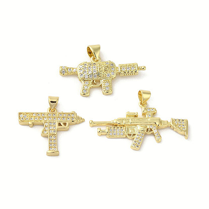 Стойка металлическая латунная микропрофилированная кубическая циркония подвески, пистолет, долговечный, без кадмия и без свинца