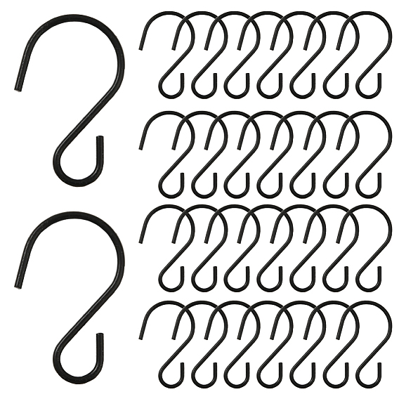 90шт. железные S-образные крючки