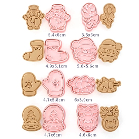 Christmas Plastic Cookie Molds, Cookie Cutter