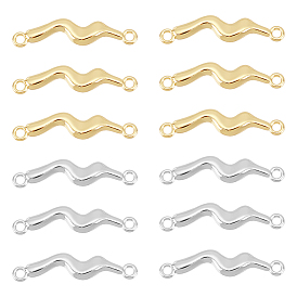 32шт 2 цвета стойка покрытие сплав соединительные подвески, волновые ссылки