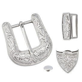 1комплекты пряжек из сплава для ремней, включить роликовую пряжку, прямоугольные, треугольная застежка-молния