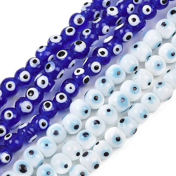 Ручной сглаза бусины бисер нитей, круглые