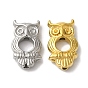 304 рамки для бусин из нержавеющей стали, сова