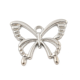 Alloy Pendants, Butterfly Charm