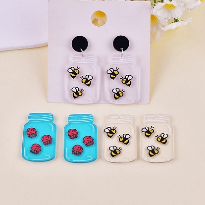 Акриловые подвески, бутылка