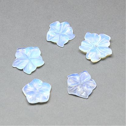 Perles opalite, fleur