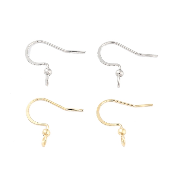 316 хирургические крючки для серег из нержавеющей стали, провод уха, с горизонтальной петлей