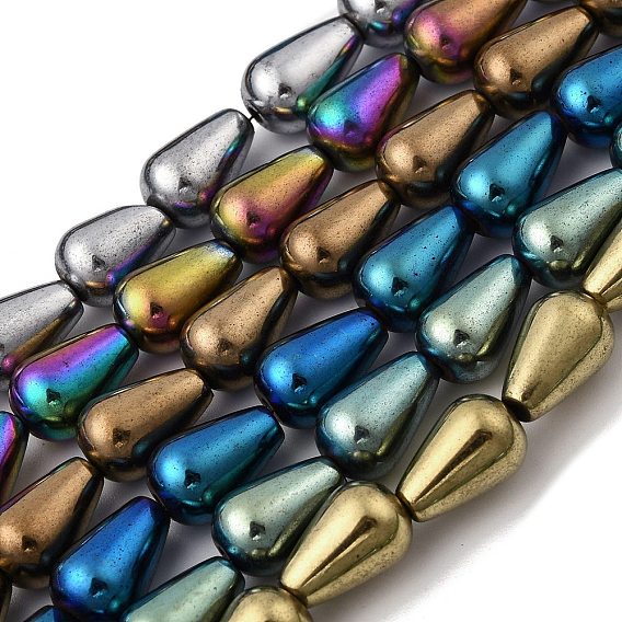 Гальванические нити синтетических магнитных гематитовых бусин, слеза