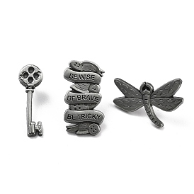 Ретро-броши из сплава для рюкзака