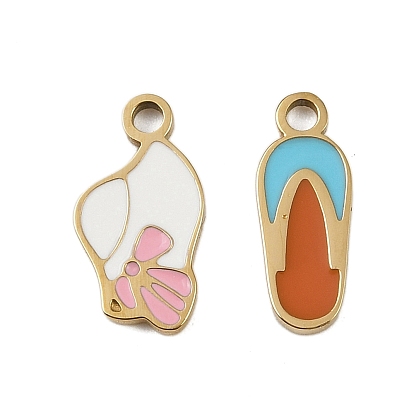 304 из нержавеющей стали шармы эмали, золотые