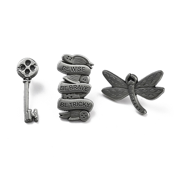 Ретро-броши из сплава для рюкзака