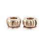 Brass Spacer Beads, Nickel Free, Flat Round
