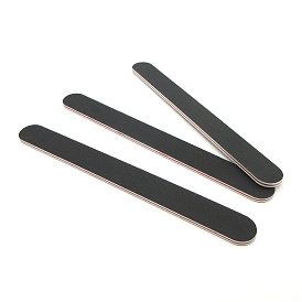 Wood & EVA Polished Strip, Double-sided Buffer Files for Leather Polished Edges, Burnishing Stick