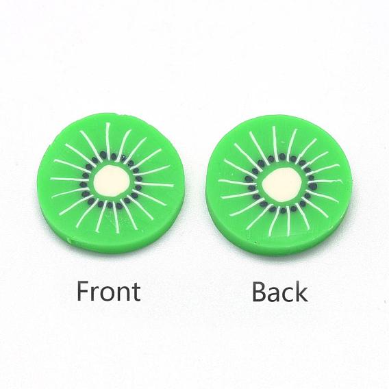 Handmade Polymer Clay Cabochons, Polymer Clay Slices for Resin Crafts & DIY Projects, Fruit