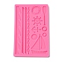 Food Grade Silicone Molds, Fondant Molds, Baking Molds, Chocolate, Candy, Biscuits, UV Resin & Epoxy Resin Jewelry Making, Wave & Life Ring & Anchor & Helm & Ring