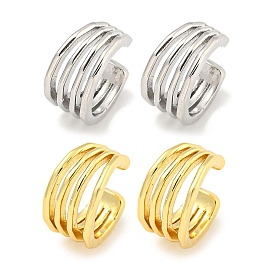 Латунь манжеты серьги, кольцо