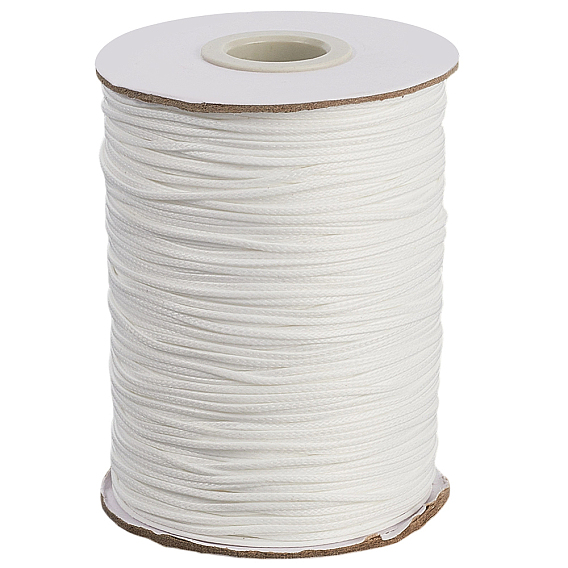 1 рулон экологичного корейского вощеного полиэфирного шнура, макраме ремесленная нить для изготовления ювелирных изделий, круглые