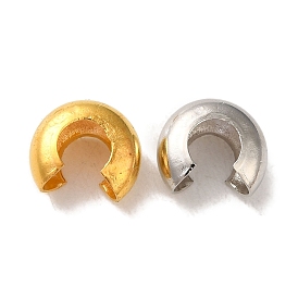 Brass Beads, Long-Lasting Plated, Cadmium Free & Lead Free, Flat Round