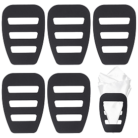 Пластиковый мужской костюм карманный держатель носовых платков, трапециевидные