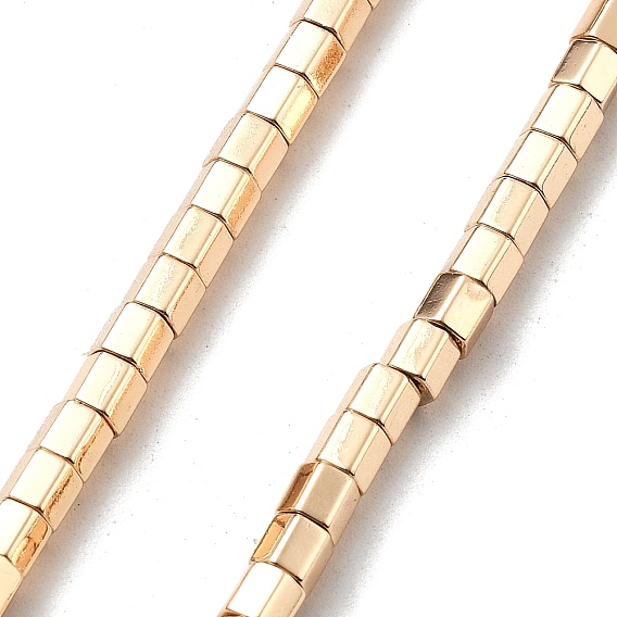 Синтетических немагнитных гематит бисер нитей, шестиугольник