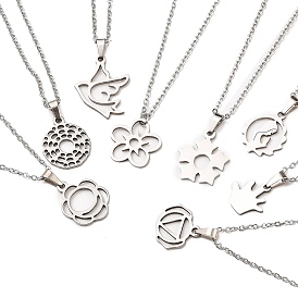 Stainless Steel Pendants Necklaces