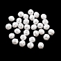 ABS Plastic Imitation Pearl Beads, Rondelle