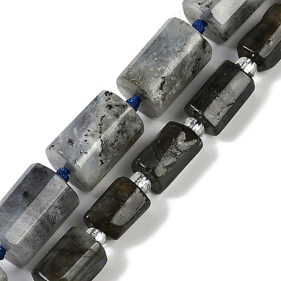 Природные лабрадорита бисер нитей, граненые, колонка