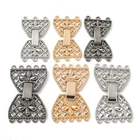 Латунь раз по сравнению с застежками, без кадмия, без никеля и без свинца, бантом, 5 нитей, 10-луночное