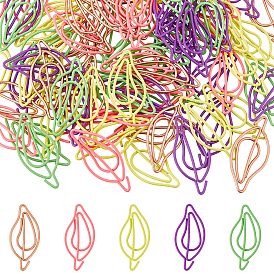 100шт 5 цвета железная скрепка, лист