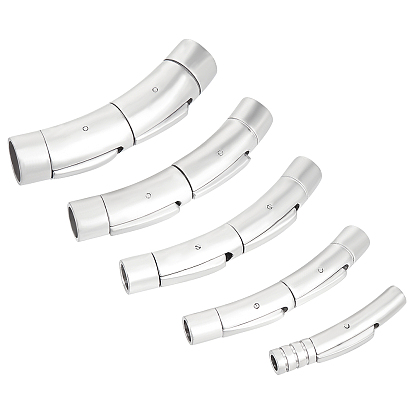 Штыковые застежками из нержавеющей стали, матовые