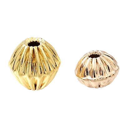 Латунные бусины, рондель, долговечный, стойки покрытие