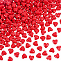 240 непрозрачные акриловые бусины, сердце